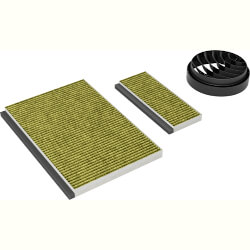 Neff Z51AFT0X0 Clean Air Plus Umluftset, (kaminlos)