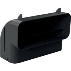 Gaggenau AD857033 Lüftungskanal, Verkürzter Flachkanal 90° vertikal DN150