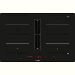 Bosch PXX801D57E Induktions Kochfeld mit integriertem Dunstabzug
