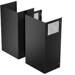 Neff Z91AXE1S1 Kaminverlängerung Edelstahl schwarz lackiert Z91AXE1S1